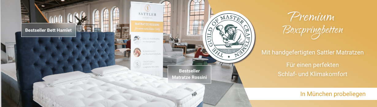 Sattler Betten und Matratzen in München